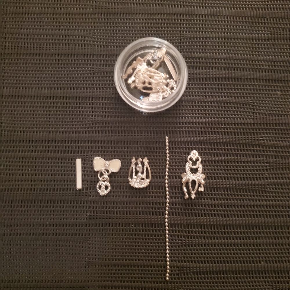 Custom Nail Art: 3D Rhinestones & Charms Set - Picture 4 of 7